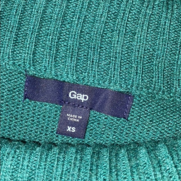 GAP Sweaters Gap Green Cowl Neck Sweater Poshmark